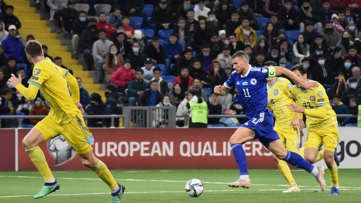 Боснійці обіграли Казахстан та випередили Україну у турнірній таблиці - 9 октября 2021 - Сборная