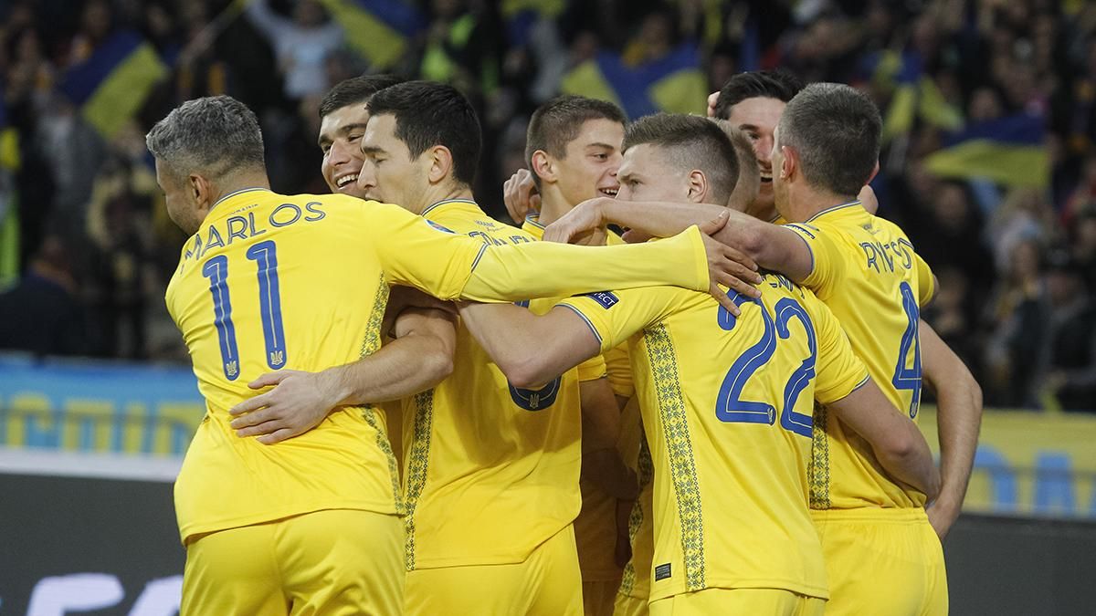 Рейтинг ФІФА 2020 – на якому місці збірна України перед Євро 2020
