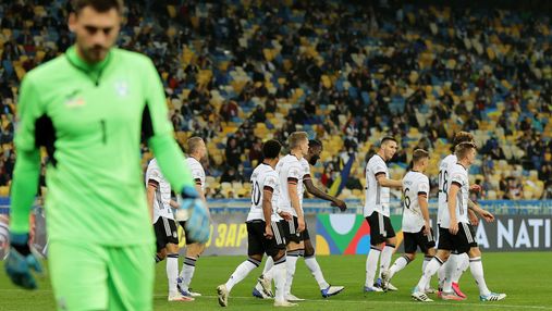 Україна поступилася Німеччині у напруженому матчі Ліги націй: відео