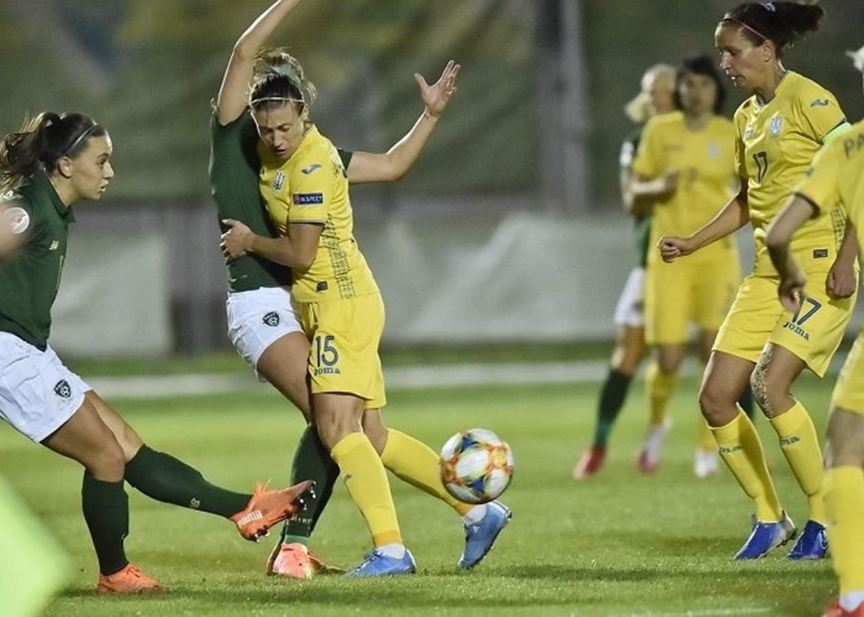 Женская сборная Украины разгромила Грецию и сохранила шансы выйти на Евро-2022