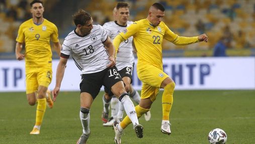 Германия – Украина: стартовые составы на матч Лиги наций