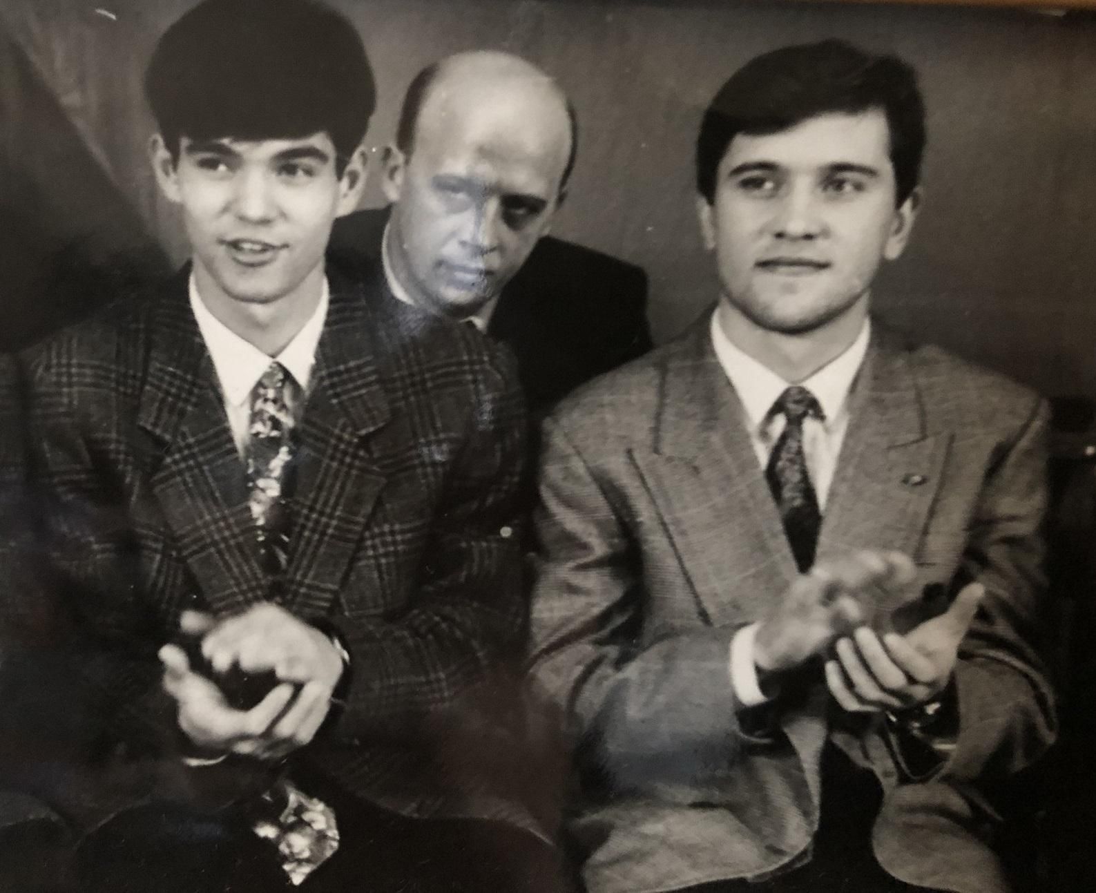 Євген Похлєбаєв (праворуч) та Сергій Коновалов