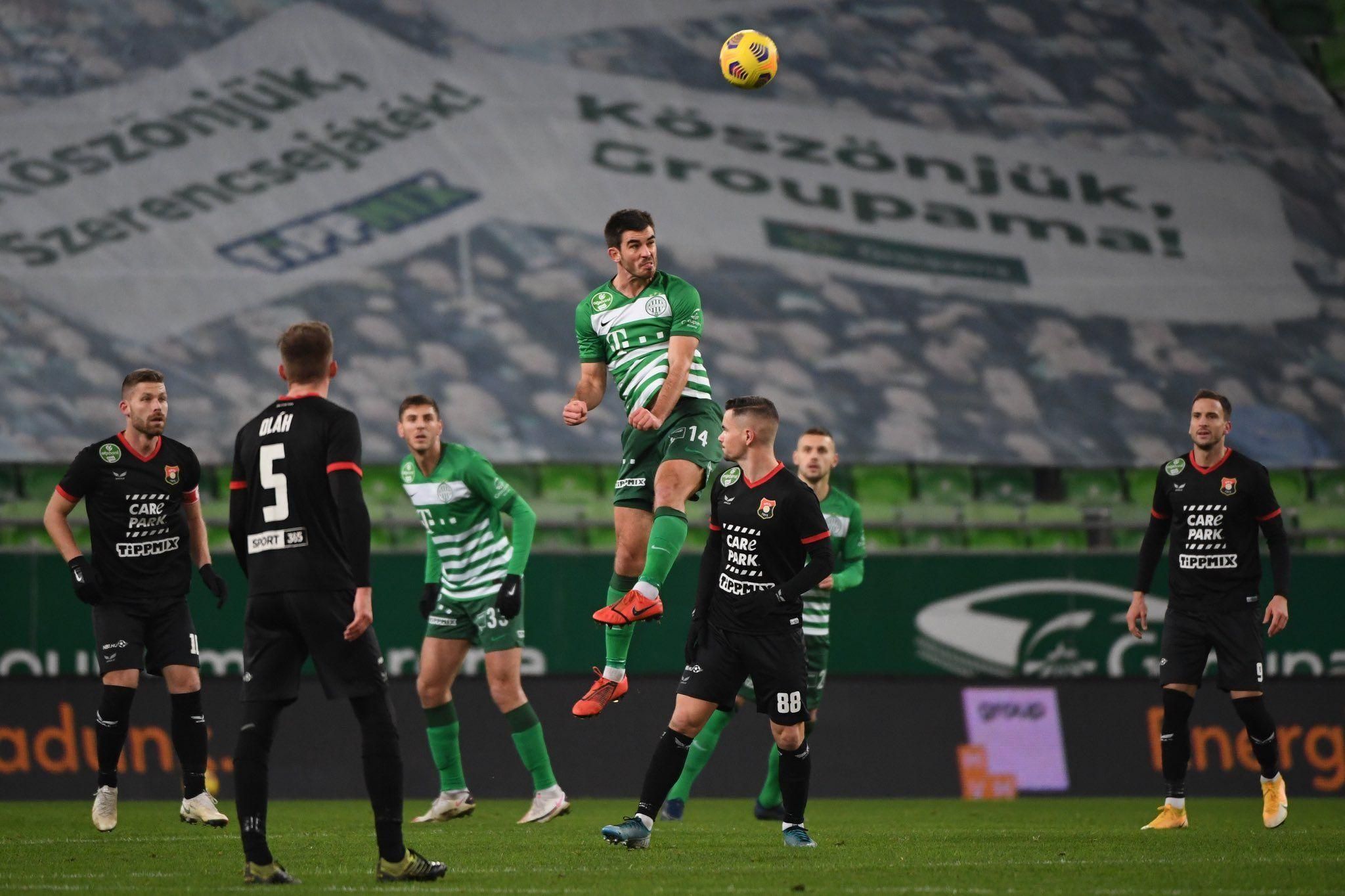 Очередной гол Харатина помог Ференцварошу успешно завершить год Очередной гол Харатина помог Ференцварошу успешно завершить год