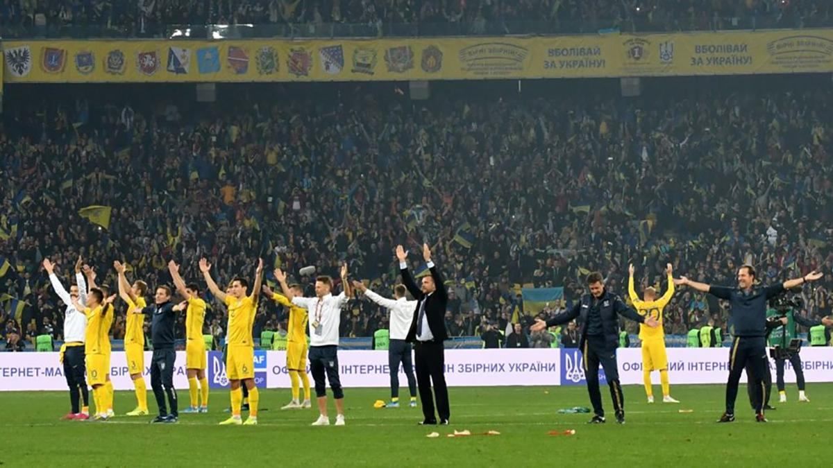 Україна залишилася в топі найсильніших команд світу