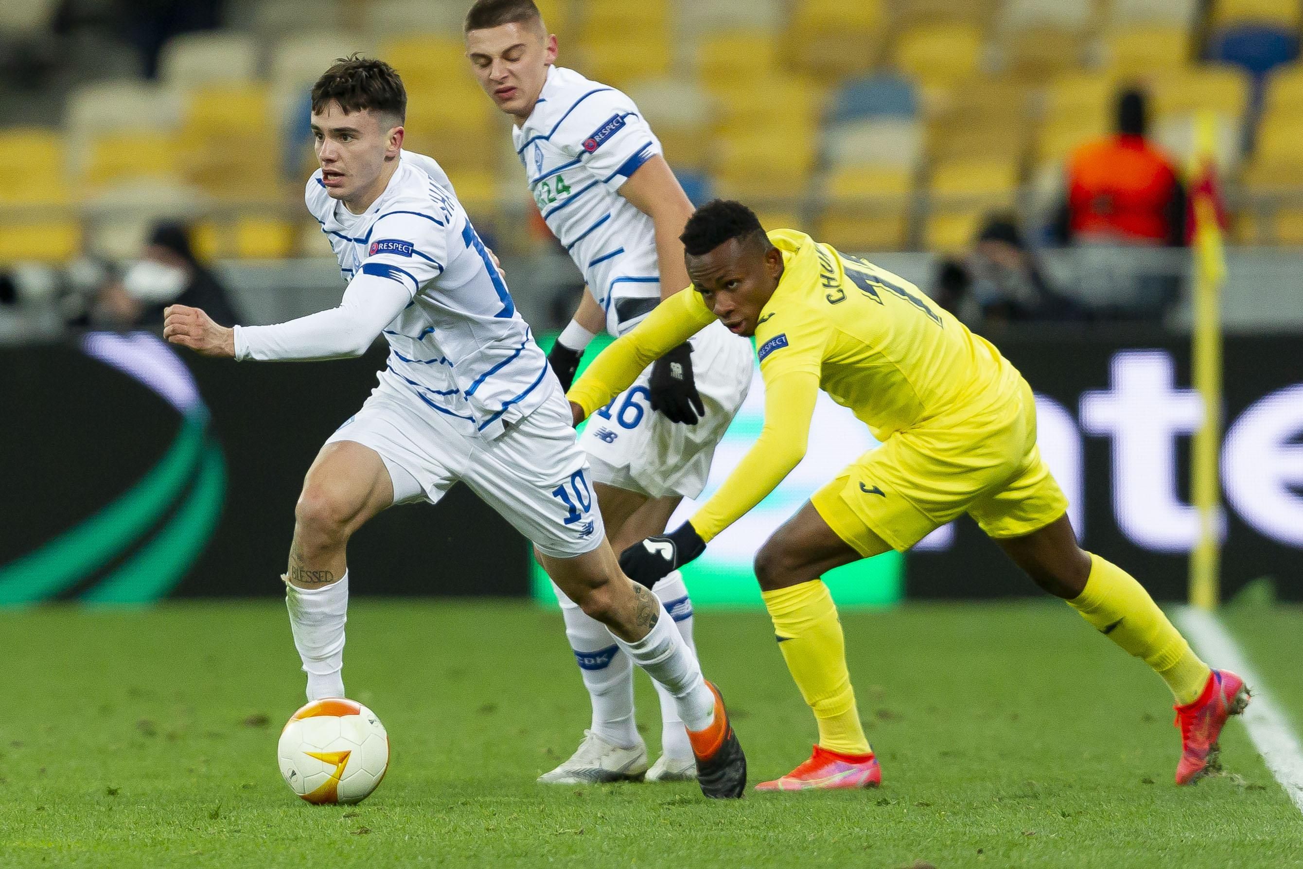 Шапаренко став кращим у складі киян в матчі з Вільяреалом Шапаренко став кращим у складі киян в матчі з Вільяреалом