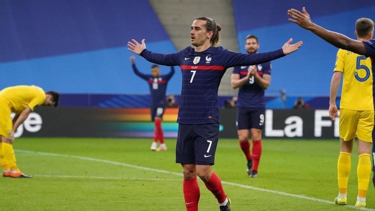 Гризманн нашел оправдание утраченной победе в матче с Украиной Гризманн нашел оправдание утраченной победе в матче с Украиной