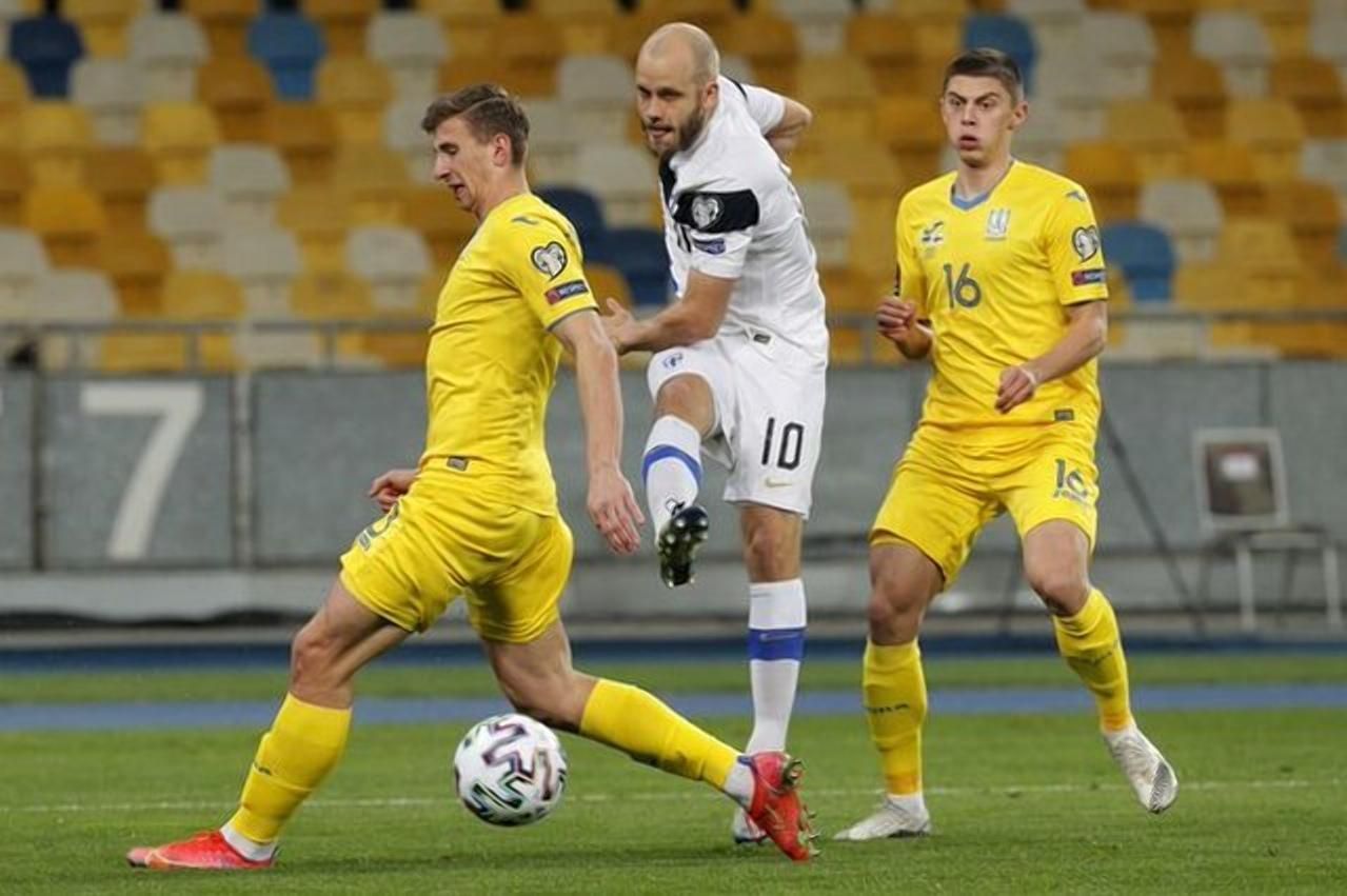 Украина шокирующее упустила победу над Финляндией: дебютный гол Мораеса и роковая ошибка