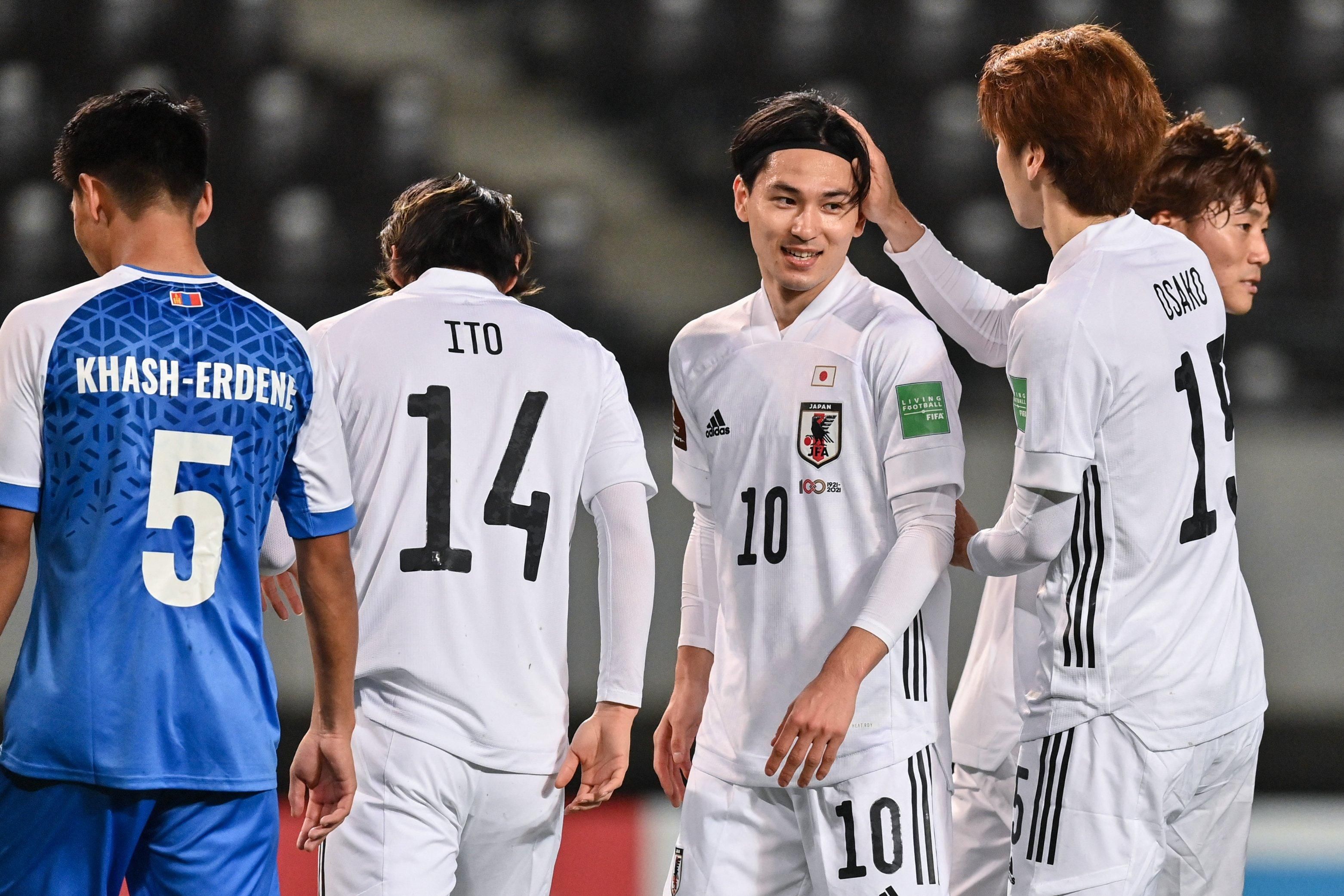 Япония уничтожила Монголию 14 голами: видео футбольного издевательства