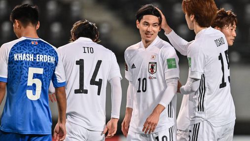 Япония уничтожила Монголию 14 голами: видео футбольного издевательства