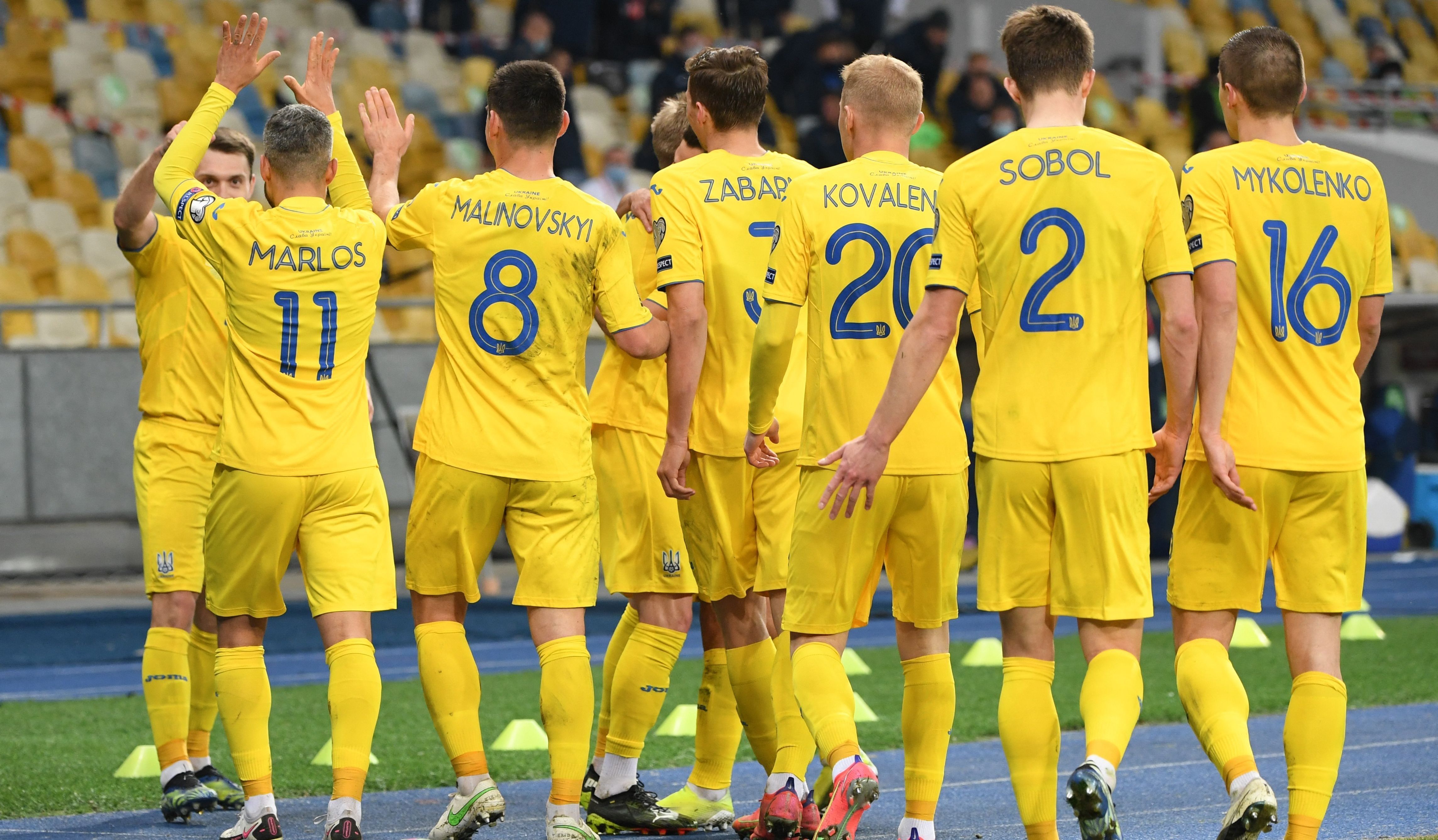 Стала известна заявка сборной Украины на матч с Казахстаном 