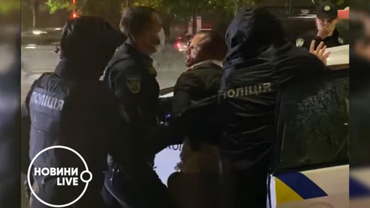 Поліція затримала Шевчука на Porsche – ексфутболіст з ознаками сп'яніння активно пручався: відео