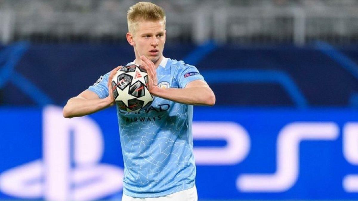 Зінченко став найкращим гравцем Сіті у фіналі Ліги чемпіонів Зінченко став найкращим гравцем Сіті у фіналі Ліги чемпіонів