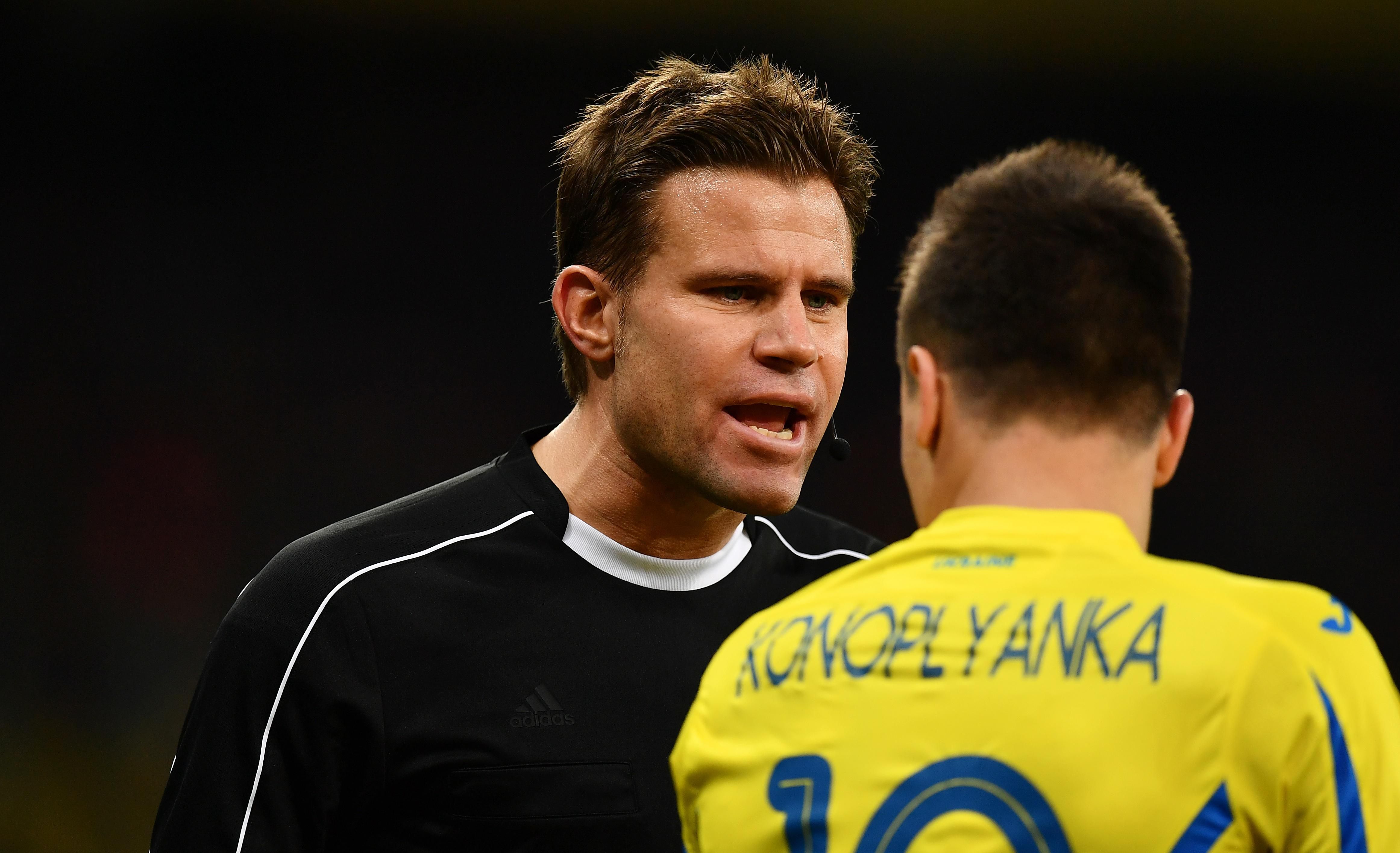 На стартовом матче Украины на Евро-2020 будет работать немецкий рефери: он судил финал ЛЧ