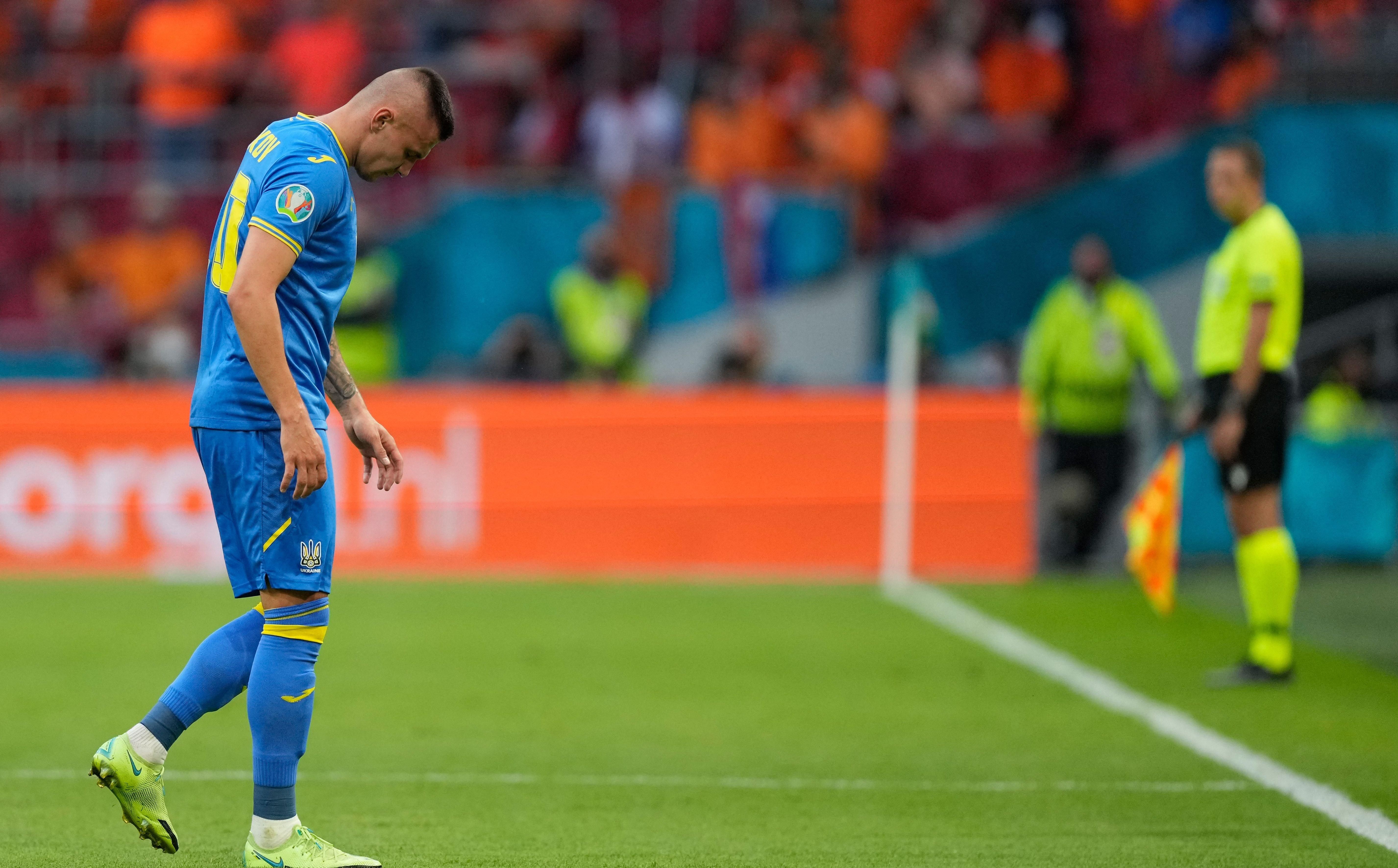 Україна – Північна Македонія: Зубков пропустив тренування через ушкодження Україна – Північна Македонія: Зубков пропустив тренування через ушкодження