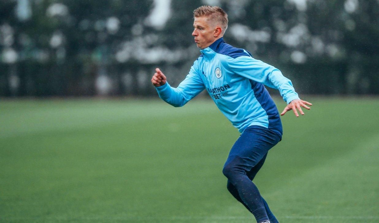 Гвардіола щасливий від повернення Зінченка - Збірна Гвардіола щасливий від повернення Зінченка - Збірна