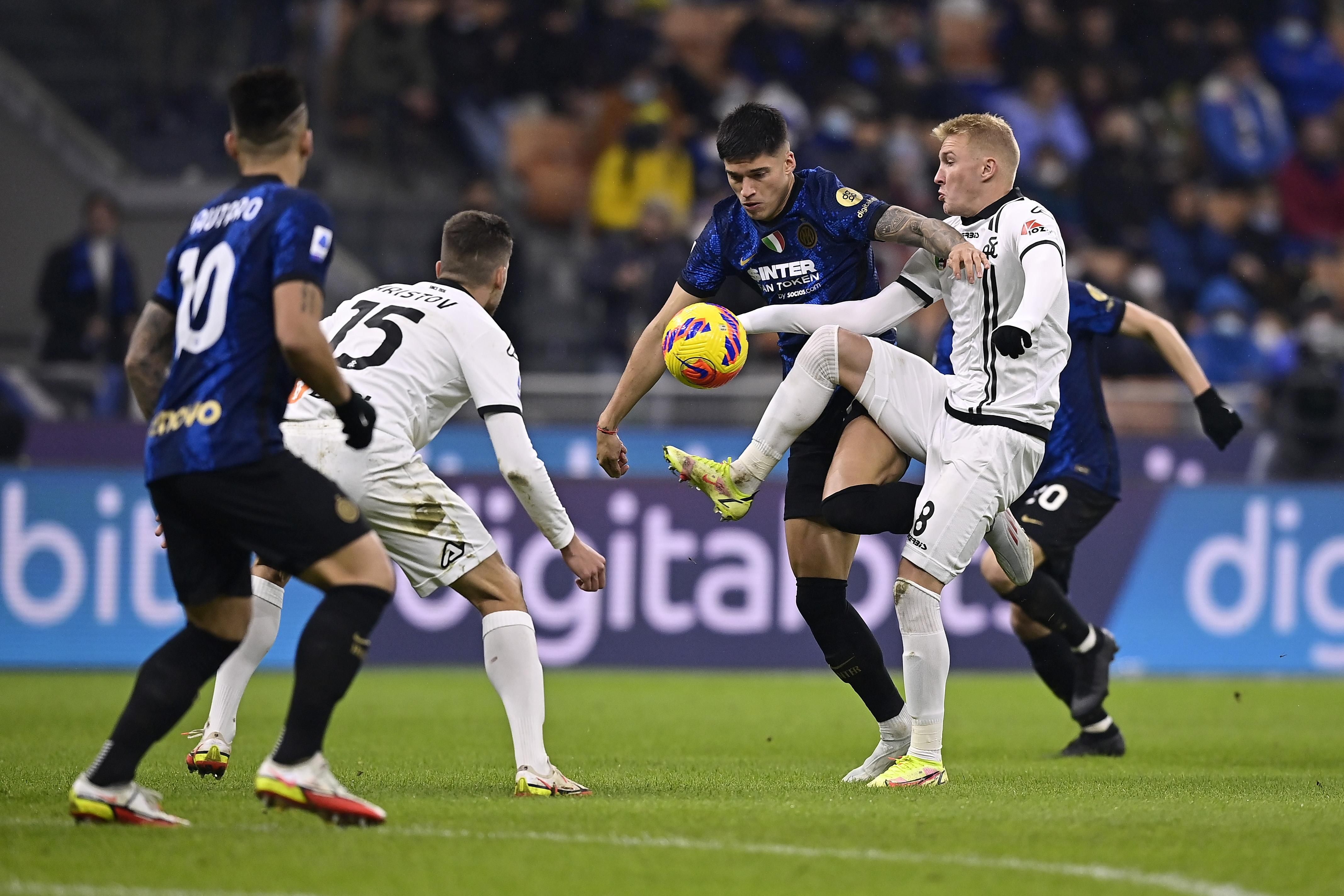 Інтер легко переміг Спецію на "Сан-Сіро": Коваленко відіграв більше години - Збірна Інтер легко переміг Спецію на "Сан-Сіро": Коваленко відіграв більше години - Збірна