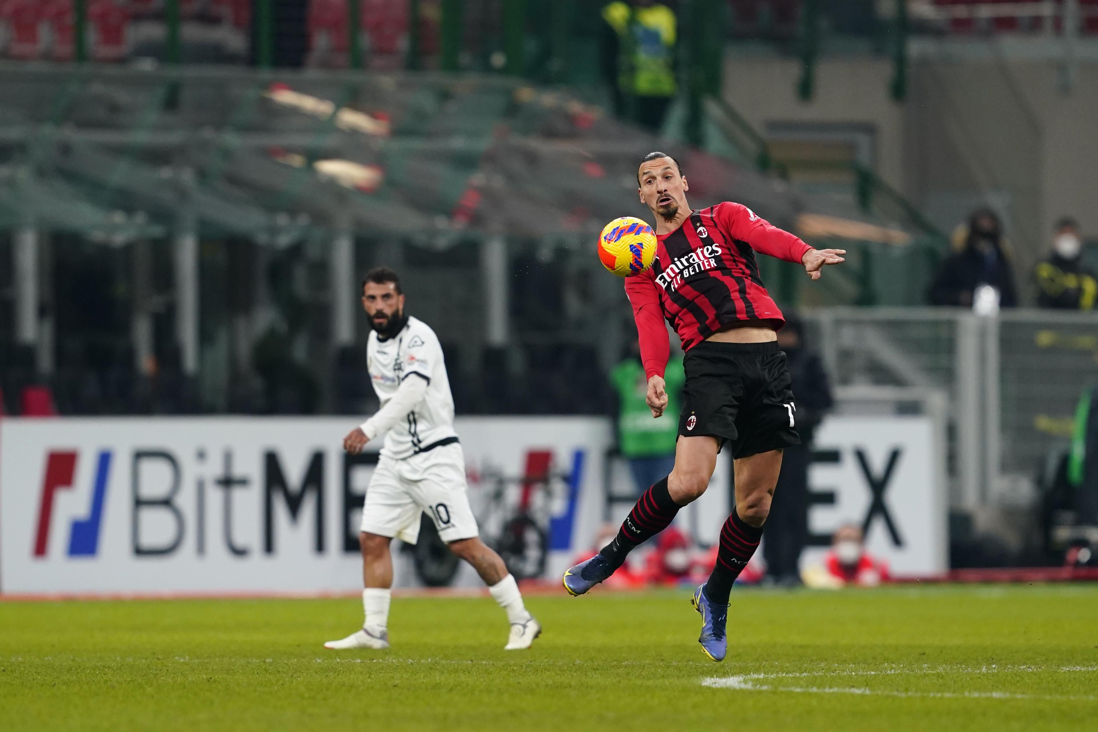 Ібрагімовіч не допоміг Мілану перемогти Спецію Ібрагімовіч не допоміг Мілану перемогти Спецію