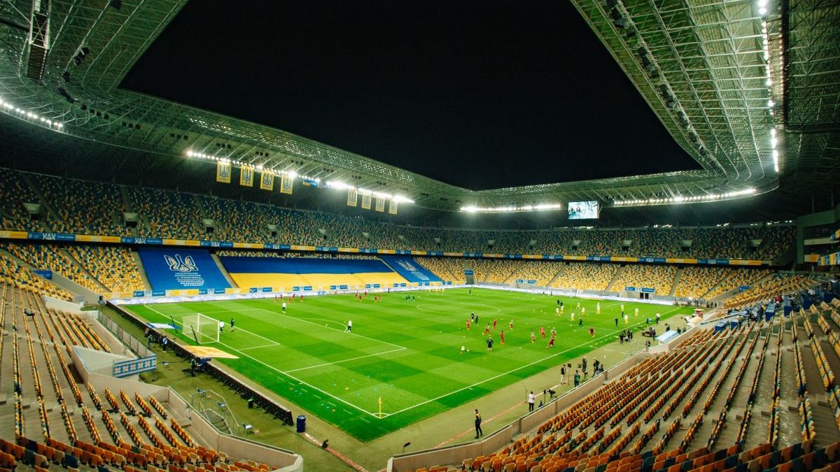 Офіційно затверджено місце проведення двох домашніх матчів збірної України у Лізі націй - Збірна