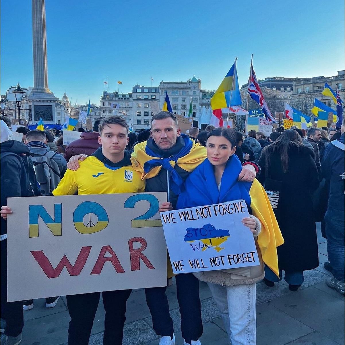 Андрій Шевченко з сім'єю Андрій Шевченко з сім'єю